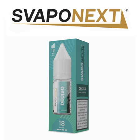 SVAPONEXT LIQUIDO PRONTO NEXT ELIQUID DECISO 10 ML