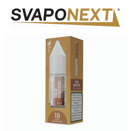 SVAPONEXT LIQUIDO PRONTO NEXT ELIQUID OLD BACCO 10 ML