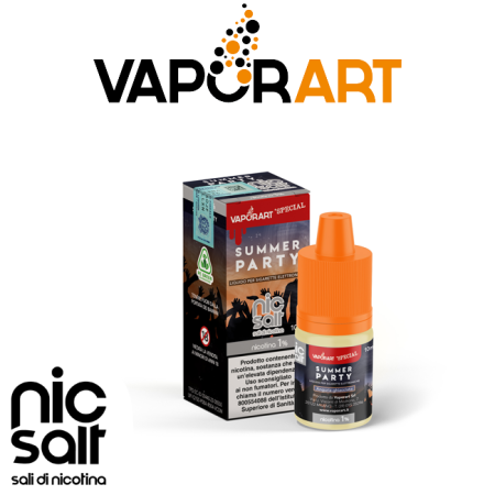 VAPORART LIQUIDO PRONTO NICSALT SUMMER PARTY 10 ML