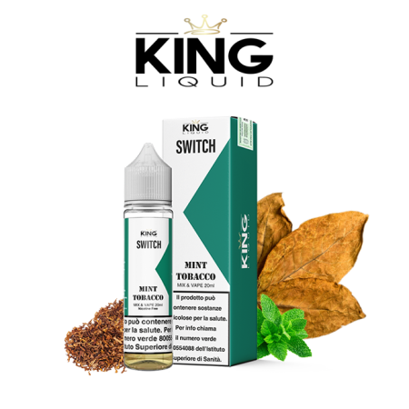 KING LIQUID MIX&VAPE SWITCH MINT TOBACCO 20 ML