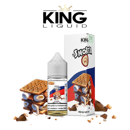 KING LIQUID MIX&VAPE 10+10 LA SMORFIA 71 10 ML