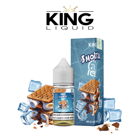 KING LIQUID MIX&VAPE 10+10 LA SMORFIA 71 ICE 10 ML