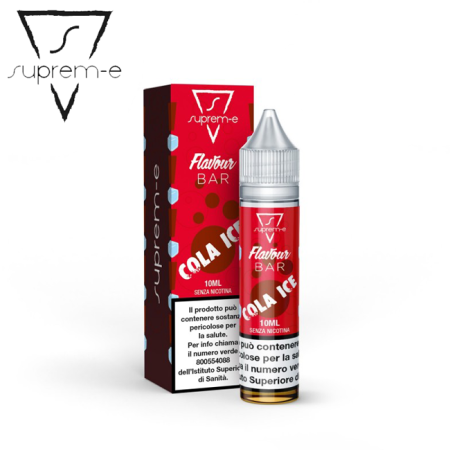 SUPREM-E MINI SHOT 10+10 FLAVOUR BAR COLA ICE 10 ML