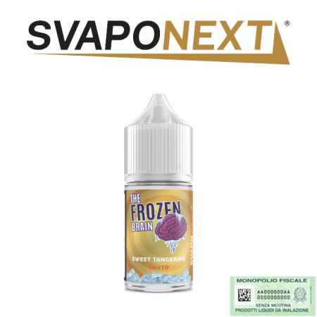 SVAPONEXT THE FROZEN BRAIN MINI SHOT 10+10 SWEET TANGERINE 10 ML