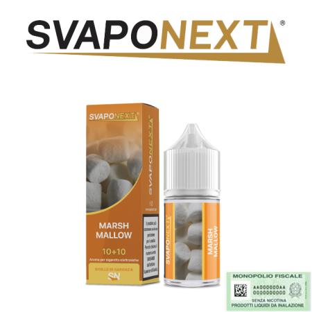 SVAPONEXT STARTER FLAVOUR MINI SHOT 10+10 MARSHMALLOW 10 ML