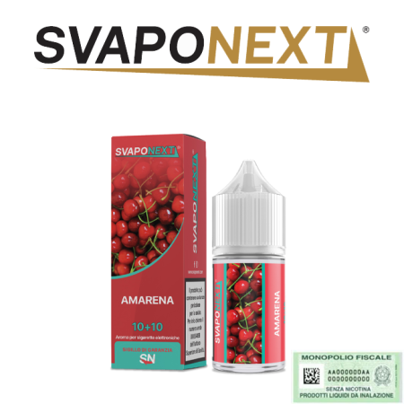 SVAPONEXT STARTER FLAVOUR MINI SHOT 10+10 AMARENA 10 ML