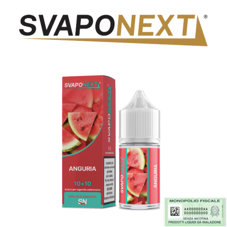 SVAPONEXT STARTER FLAVOUR MINI SHOT 10+10 ANGURIA 10 ML