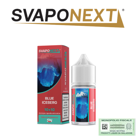 SVAPONEXT STARTER FLAVOUR MINI SHOT 10+10 BLUE ICEBERG 10 ML