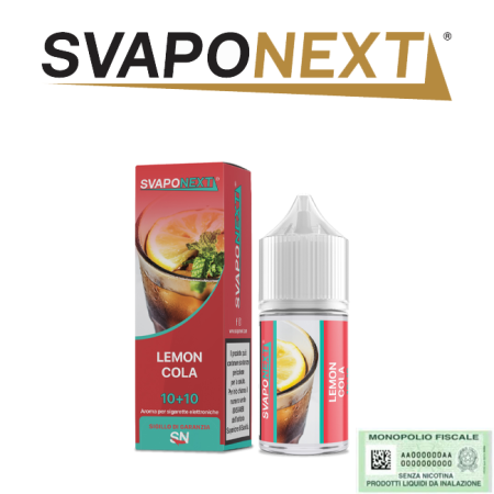 SVAPONEXT STARTER FLAVOUR MINI SHOT 10+10 LEMON COLA 10 ML