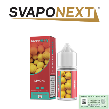 SVAPONEXT STARTER FLAVOUR MINI SHOT 10+10 LIMONE 10 ML