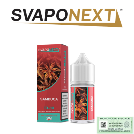 SVAPONEXT STARTER FLAVOUR MINI SHOT 10+10 SAMBUCA 10 ML