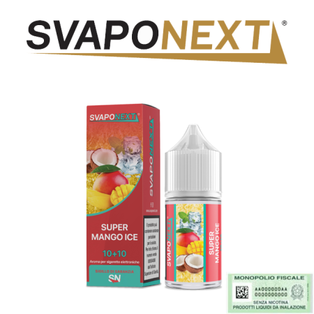 SVAPONEXT STARTER FLAVOUR MINI SHOT 10+10 SUPER MANGO ICE 10 ML