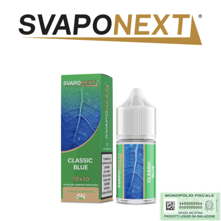 SVAPONEXT STARTER FLAVOUR MINI SHOT 10+10 CLASSIC BLUE 10 ML