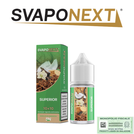 SVAPONEXT STARTER FLAVOUR MINI SHOT 10+10 SUPERIOR 10 ML