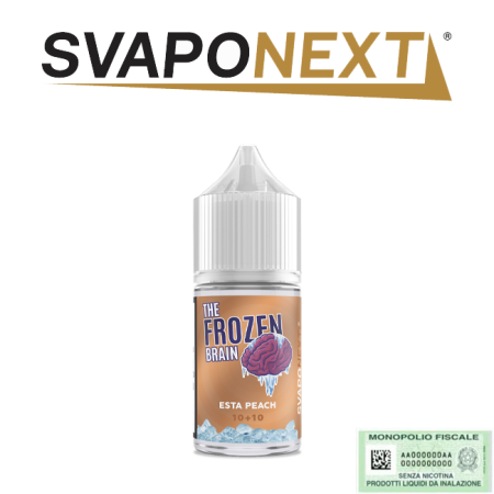 SVAPONEXT THE FROZEN BRAIN MINI SHOT 10+10 ESTA PEACH 10 ML