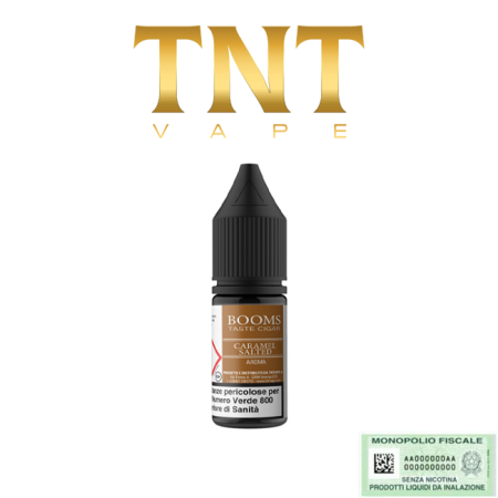 TNT VAPE AROMA CONCENTRATO BOOMS CARAMEL SALTED 10 ML