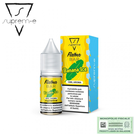 SUPREM-E AROMA CONCENTRATO FLAVOUR BAR BANANA ICE 10 ML