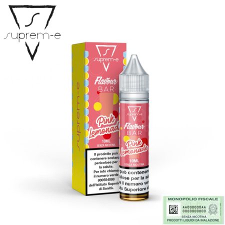 SUPREM-E MINI SHOT 10+10 FLAVOUR BAR PINK LEMONADE 10 ML