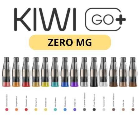 KIWI GO+ POD PRECARICATE 0MG/ML (2PZ)