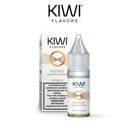 KIWI FLAVORS LIQUIDO PRONTO TOFFEE 10 ML