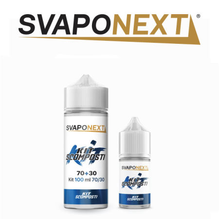 SVAPONEXT BASE KIT BLU 100 ML 70/30