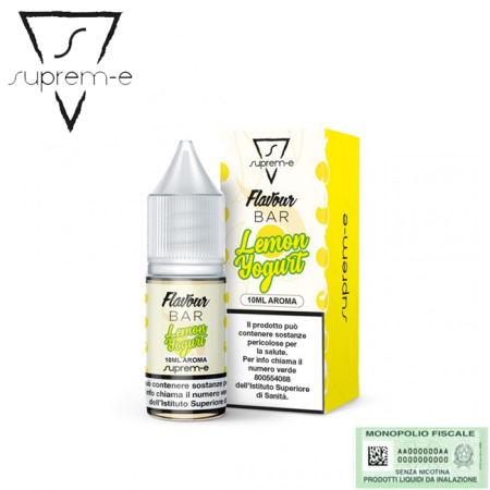 SUPREM-E AROMA CONCENTRATO FLAVOUR BAR LEMON YOGURT 10 ML