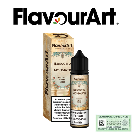 FLAVOURART SHOT IL BISCOTTO MONMATR 20 ML