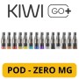 KIWI GO+ POD PRECARICATE 0MG/ML (2PZ)