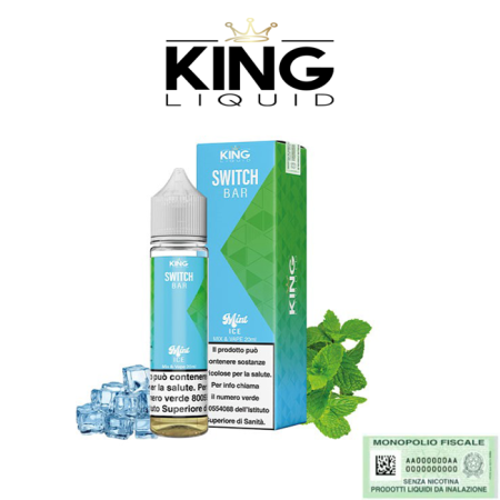 KING LIQUID MIX&VAPE SWITCH BAR MINT ICE 20 ML