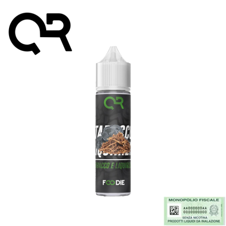 QR FLAVUOR SHOT FOODIE TABACCO E LIQUIRIZIA 20 ML