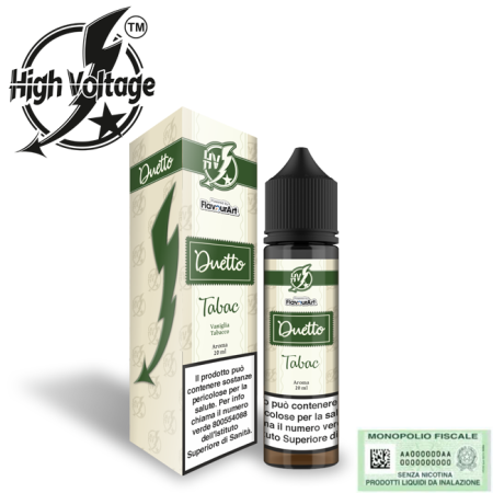 HIGH VOLTAGE SHOT DUETTO TABAC 20 ML