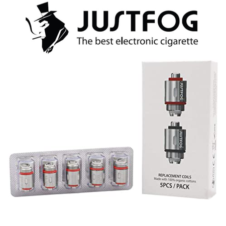 JUSTFOG Q16 -  COIL DI RICAMBIO 1.2 OHM (5PZ)