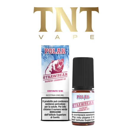 TNT VAPE LIQUIDO PRONTO POLAR STRAWBEAR 10 ML